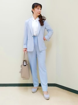 花さん(レディース・157cm)の春コーディネート