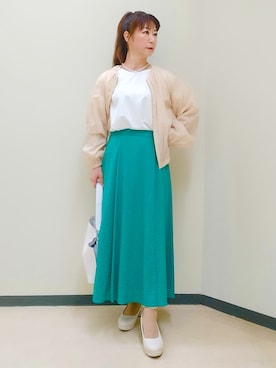 花さん(レディース・157cm)の夏コーディネート