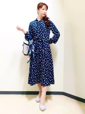 「Reflect（リフレクト）のアイテム（ワンピース/ドレス）」を使った、花さん（レディース・157cm）の春コーディネート