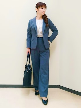 花さん(レディース・157cm)の秋コーディネート