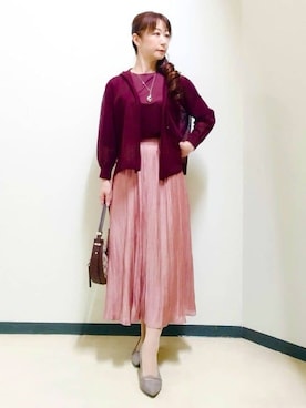 花さん(レディース・157cm)の秋コーディネート
