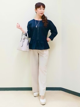 花さん(レディース・157cm)の夏コーディネート
