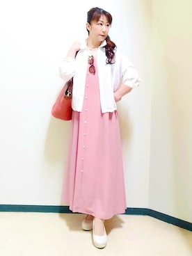 花さん(レディース・157cm)の春コーディネート