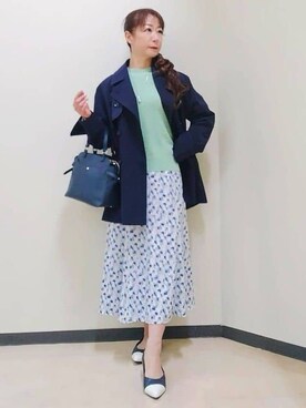 花さん(レディース・157cm)の春コーディネート
