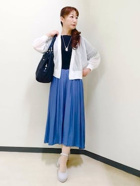 花さん(レディース・157cm)の夏コーディネート