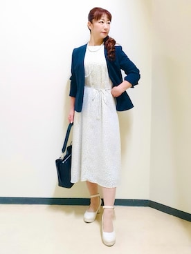 花さん(レディース・157cm)の春コーディネート