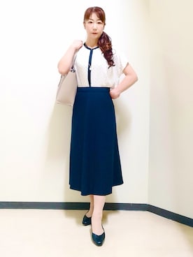 花さん(レディース・157cm)の春コーディネート