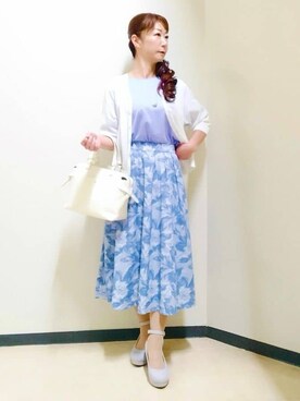 花さん(レディース・157cm)の夏コーディネート