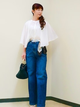 花さん(レディース・157cm)の夏コーディネート