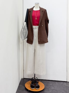 yukariさん（レディース・154cm）の夏コーディネート