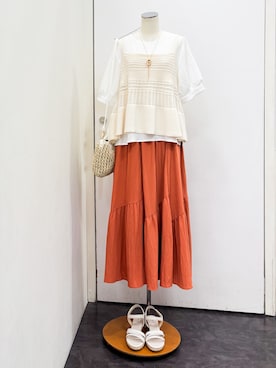 yukariさん(レディース・154cm)の春コーディネート