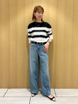 「UNTITLED（アンタイトル）のアイテム」を使った、shiraさん（レディース・159cm）の春コーディネート