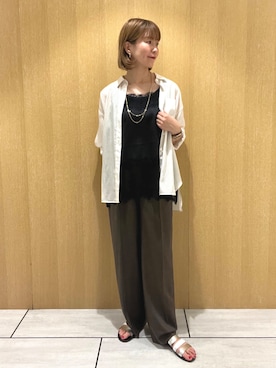 shiraさん（レディース・159cm）の秋コーディネート