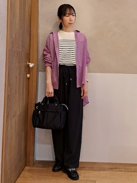 「SHOO・LA・RUE（シューラルー）のアイテム（パンプス）」を使った、rinさん（レディース・158cm）の春コーディネート