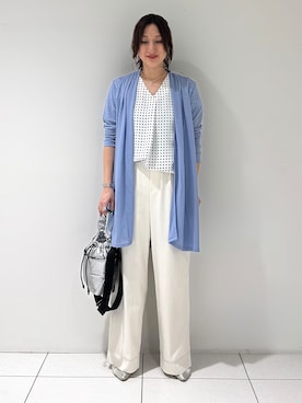 「オフィスカジュアル」｜そんさん（レディース・155cm）の夏コーディネート