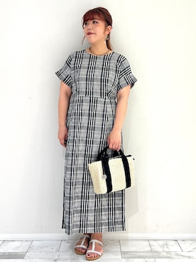 HASEGAWAさん（レディース・152cm）の夏コーディネート