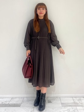 HASEGAWAさん（レディース・152cm）の秋コーディネート