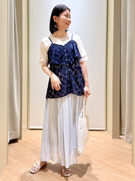 あんりさん(レディース・160cm)の夏コーディネート