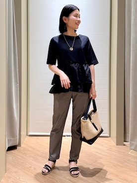 あんりさん(レディース・160cm)の夏コーディネート