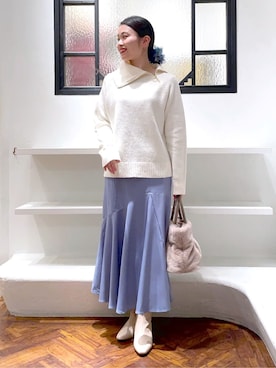 あんりさん(レディース・160cm)の冬コーディネート