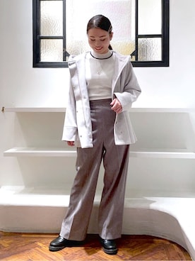あんりさん(レディース・160cm)の冬コーディネート