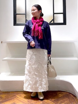 あんりさん(レディース・160cm)の冬コーディネート