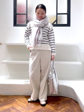 あんりさん(レディース・160cm)の冬コーディネート