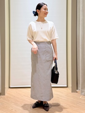 「grove（グローブ）のアイテム」を使った、あんりさん（レディース・160cm）の夏コーディネート