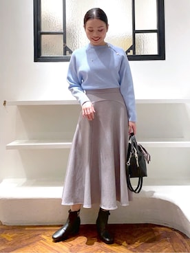 あんりさん(レディース・160cm)の冬コーディネート