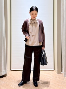 あんりさん（レディース・160cm）の秋コーディネート