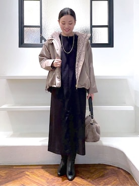 あんりさん(レディース・160cm)の秋コーディネート