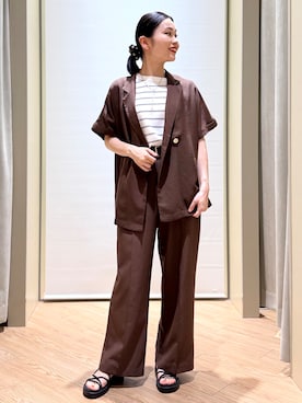 あんりさん(レディース・160cm)の夏コーディネート