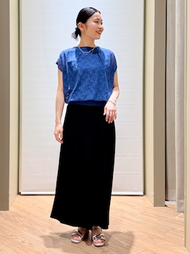 あんりさん（レディース・160cm）の夏コーディネート