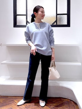 「COUP DE CHANCE（クードシャンス）のアイテム」を使った、あんりさん（レディース・160cm）の春コーディネート