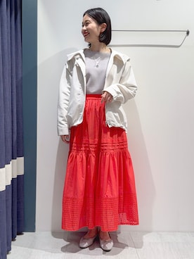 「grove（グローブ）のアイテム」を使った、あんりさん（レディース・160cm）の春コーディネート