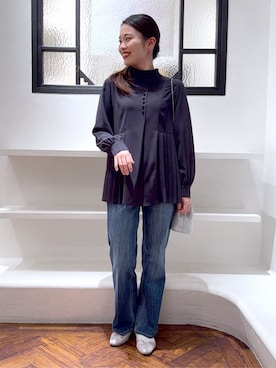 あんりさん(レディース・160cm)の冬コーディネート