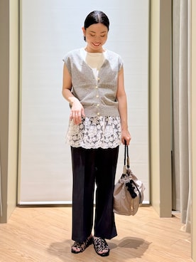 あんりさん(レディース・160cm)の夏コーディネート