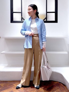 「grove（グローブ）のアイテム（バッグ）」を使った、あんりさん（レディース・160cm）の春コーディネート