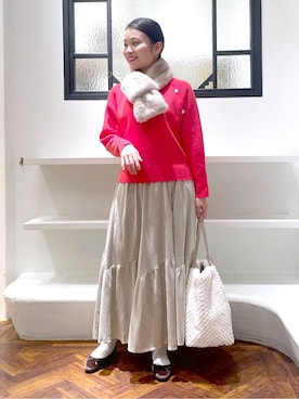 あんりさん(レディース・160cm)の冬コーディネート