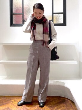 あんりさん(レディース・160cm)の冬コーディネート
