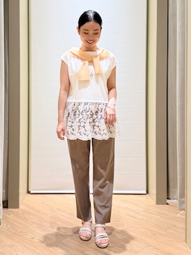 あんりさん(レディース・160cm)の夏コーディネート