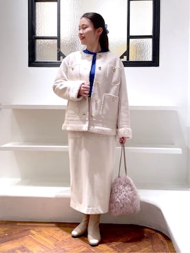 あんりさん(レディース・160cm)の冬コーディネート
