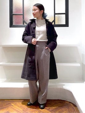 あんりさん(レディース・160cm)の冬コーディネート