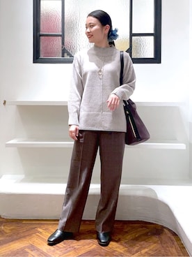 あんりさん(レディース・160cm)の冬コーディネート