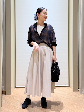 あんりさん（レディース・160cm）の秋コーディネート