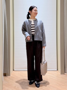 「grove（グローブ）のアイテム」を使った、あんりさん（レディース・160cm）の秋コーディネート