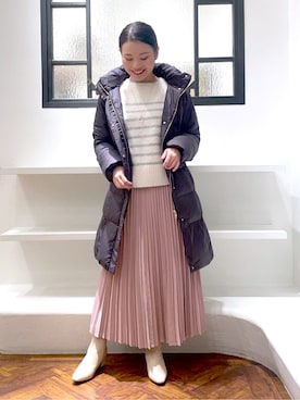 あんりさん(レディース・160cm)の冬コーディネート