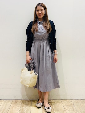 Ririさん（レディース・152cm）の春コーディネート
