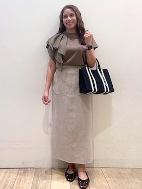 Ririさん（レディース・152cm）の夏コーディネート