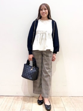 Ririさん(レディース・152cm)の秋コーディネート